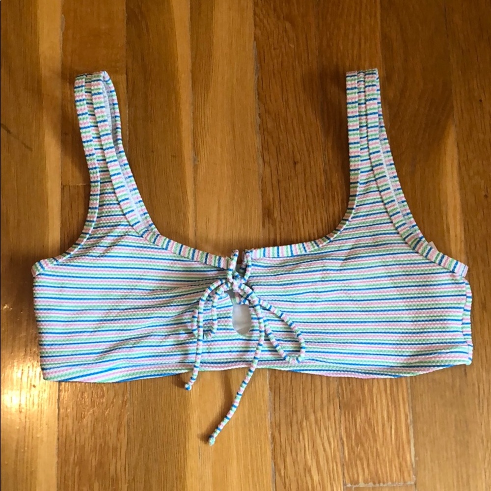 Onia high waisted bikini, Erin top & Leah bottom.